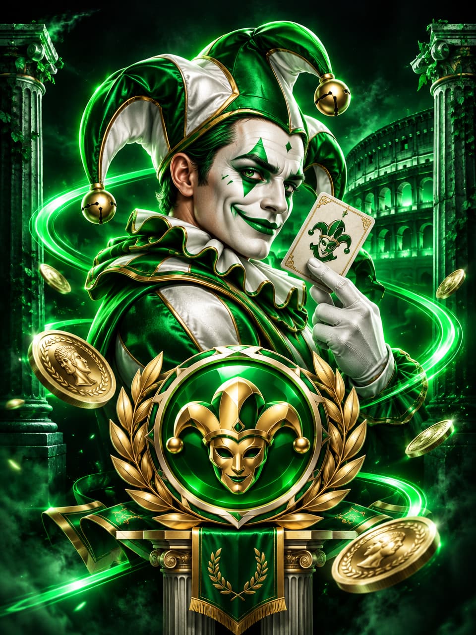 ภาพเกม JOKER Roma ที่ออกแบบใหม่สำหรับ uba168 - ยูบ้า168