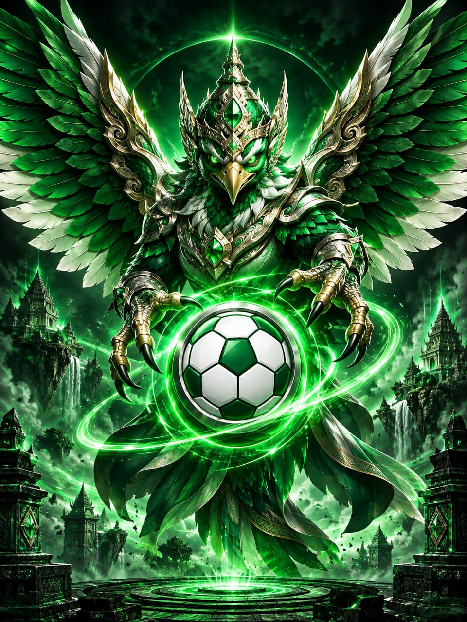 ภาพเกม Fortune Garuda ที่ออกแบบใหม่สำหรับ uba168 - ยูบ้า168